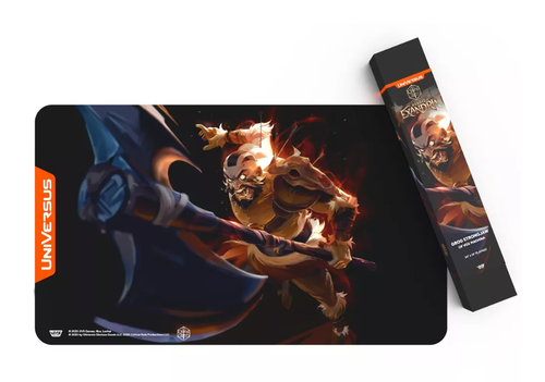 UniVersus TCG: Critical Role - Heroes of Exandria - Playmat. GROG STRONGJAW