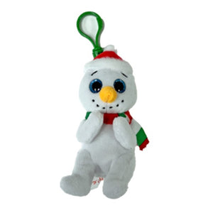 Ty Key Clip Brrnard the Snowman