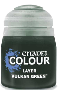 CITADEL COLOUR LAYER: VULKAN GREEN 12ML #22-90