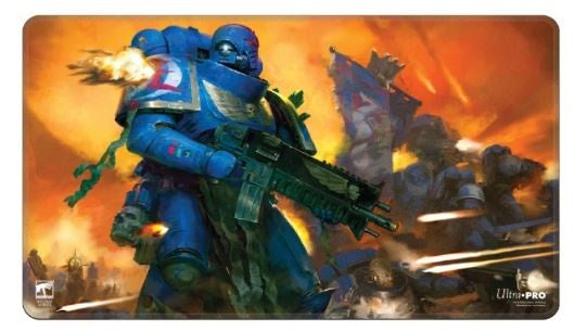 Warhammer 40k Space Marines Adeptus Astartes Stitched Play Mat