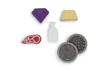 Load image into Gallery viewer, Wyrmspan Upgrade Pack (Metal Coins &amp; Wooden Resources)