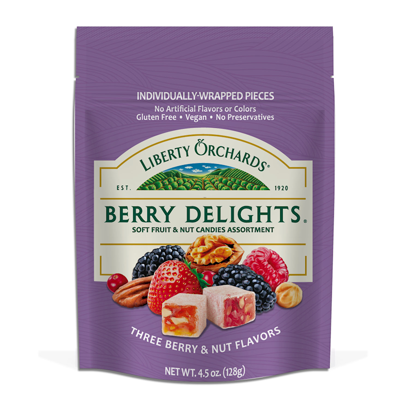 Liberty Orchards Candy Berry Delights 4.5oz Bag