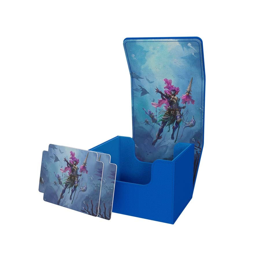 ARCANE FORTRESS: TRIBES COLLECTION: RADIANT 100+ EMPEROR OF THE DEEP STANDARD DECKBOX