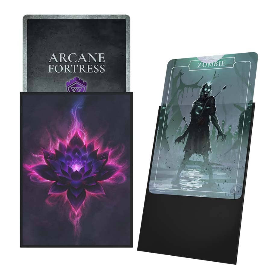 ARCANE FORTRESS: PRESTIGE COLLECTION: CURSED LOTUS MATTE SLEEVES (100CT)