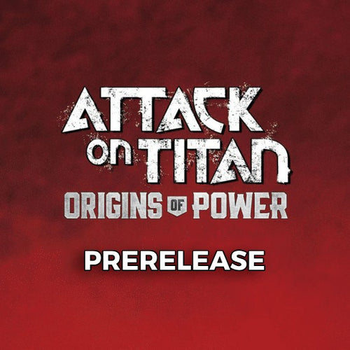 Universus Attack on Titan Origins of Power Prerelease Pack