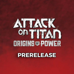 Universus Attack on Titan Origins of Power Prerelease Pack