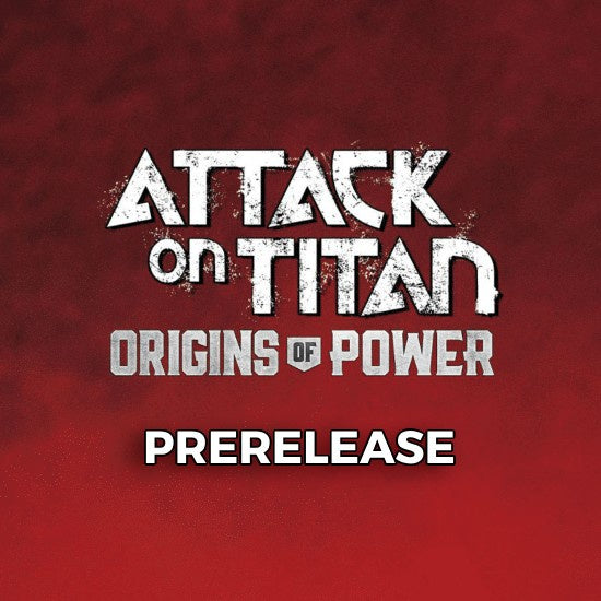 Universus Attack on Titan Origins of Power Prerelease Pack
