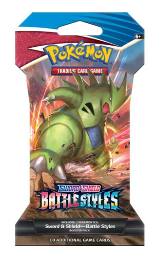 Pokemon SS Battle Styles Sleeved Booster Pack