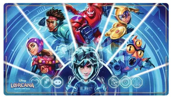 Disney Lorcana S7 Archazia's Island Playmat Baymax