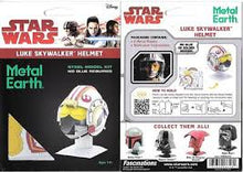 Load image into Gallery viewer, Metal Earth Star Wars Luke Skywalker Helmet Steel Model Kit