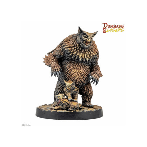 Dungeons & Lasers: Miniatures - Owlbear Family
