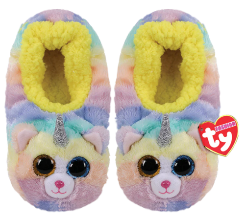 Ty Fashion Slippers Heather the Caticorn