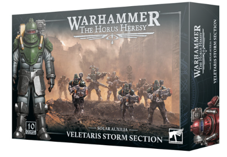 Warhammer The Horus Heresy Solar Auxilia Veletaris Storm Section #31-76