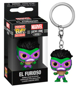 Funko POP Keychain: Marvel Luchadores- Hulk