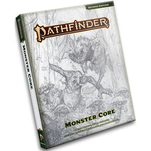 Pathfinder Monster Core Alt Cover Art Second Edition