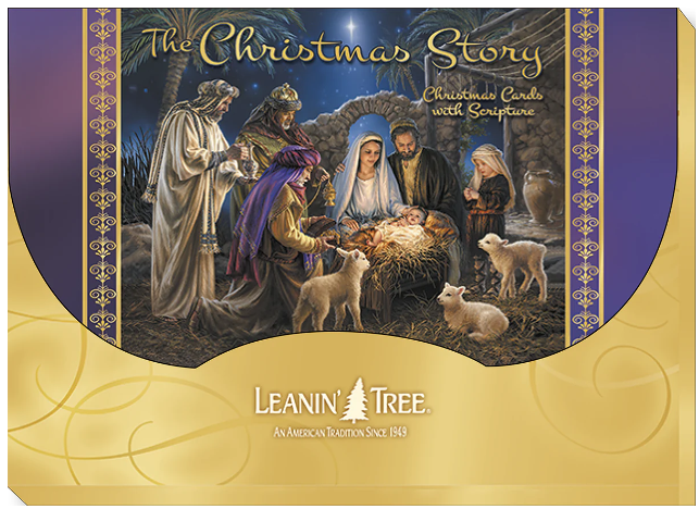 Leanin Tree The Christmas Story 20 Christmas Card Assortment #90305