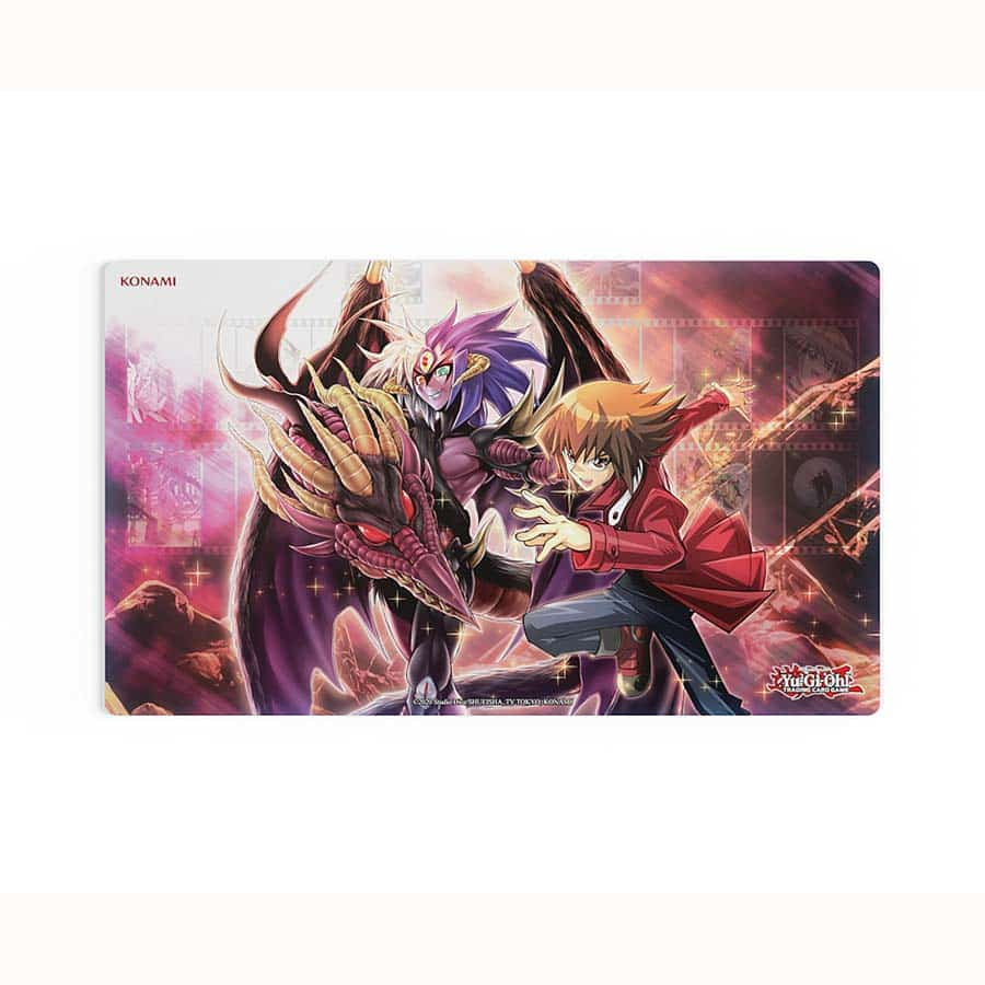 YU-GI-OH!: GAME MAT: JADEN AND YUBEL