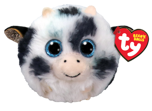 TY Beanie Ballz- Moophy the Cow