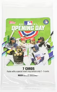 21 Topps Baseball Opening Day Card Packs