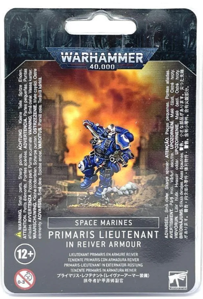 Warhammer 40k Space Marines Primaris Lieutenant in Phobos Armour #48-64