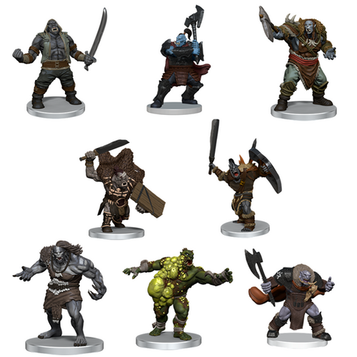 Dungeons & Dragons Painted Icons of the Realms Orc Warband