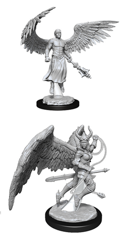 Dungeon's & Dragons Nolzur's Marvelous Miniatures Deva & Erinyes