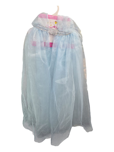 Great Pretenders Blue Princess Mesh Cape Medium