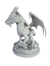 Load image into Gallery viewer, Glacirion Dragon On Base 3D Print Statue