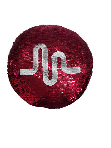 Musical.LY Reversible Sequin Pillow with Fleece Back