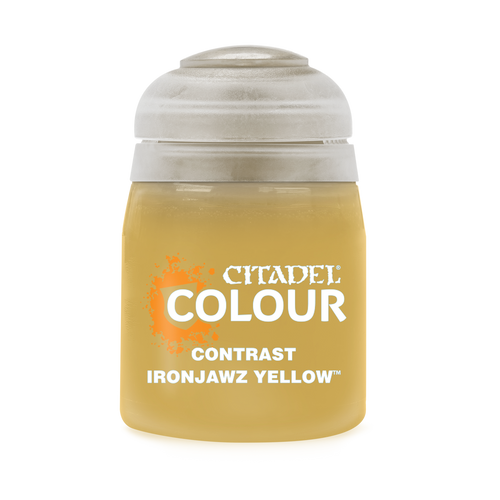 CITADEL COLOUR CONTRAST: IRONJAWZ YELLOW (18ML) #29-52