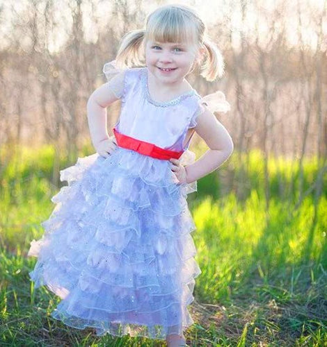 Fancy Nancy Ruffle Dress -Medium