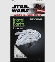 Load image into Gallery viewer, Metal Earth Premium Series Star Wars Lando's Millennium Falcon Steel Model Kit