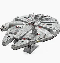 Load image into Gallery viewer, Metal Earth Premium Series Star War Millennium Falcon Steel Model Kit