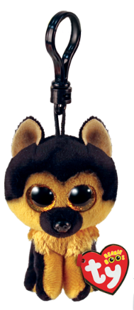 Ty Beanie Boos Spirit the German Shepherd Key Clip 5