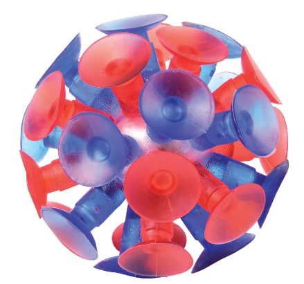 Light Up Suction Ball
