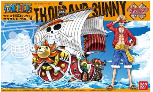 One Piece Grand Ship Collection Model Kit-#001 Thousand Sunny Model