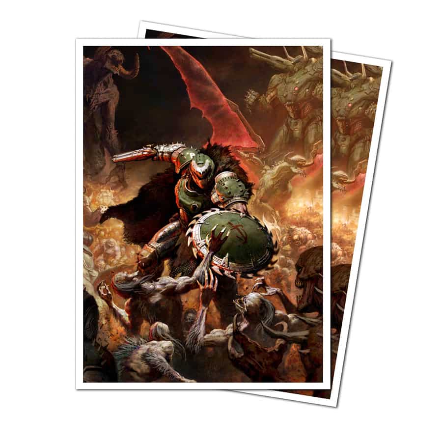 Ultra Pro DOOM THE DARK AGE:105CT APEX DECK PROTECTOR SLEEVES