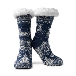 Two Left Feet Mistletoes Slipper Socks