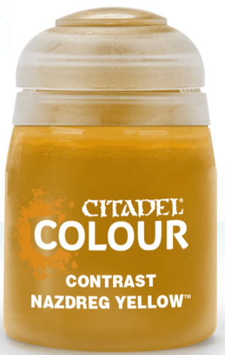 CITADEL COLOUR CONTRAST:NAZDREG YELLOW 18ML #29-21