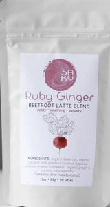 Saku Tea Ruby Ginger Tea-3oz Tin