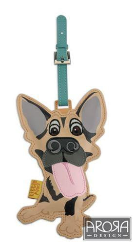 Arora Designs Little Paws Luggage Tags German Shepherd