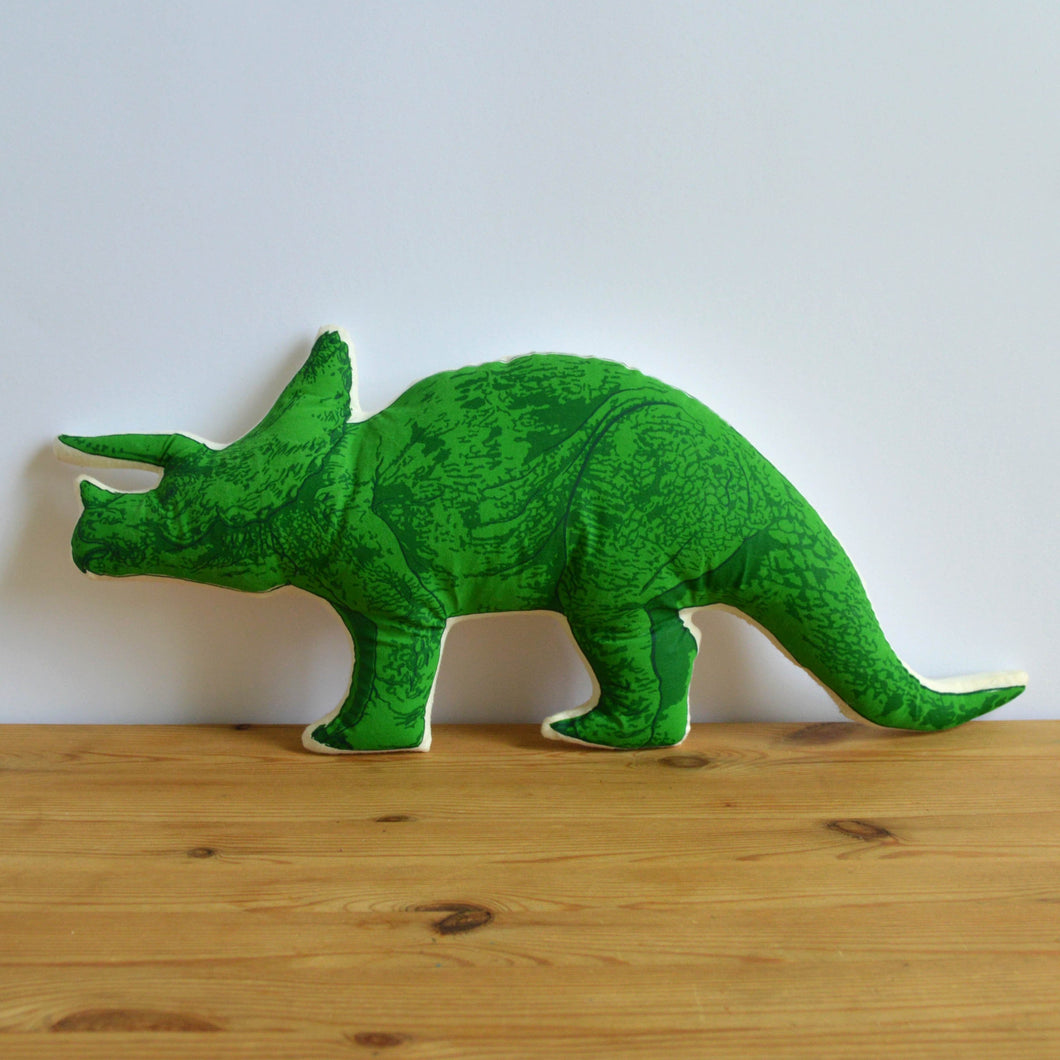Broderpress - Triceratops Pillow