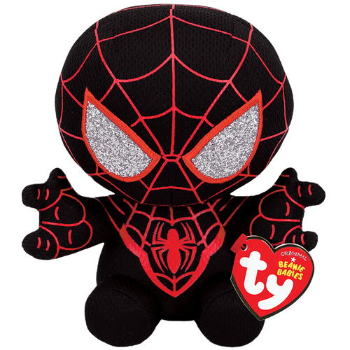 Ty Marvel Miles Morales Spiderman Plush
