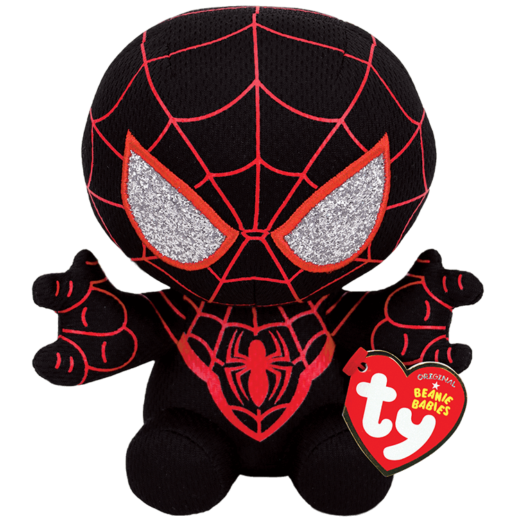Ty Marvel Miles Morales Spiderman Plush