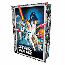Load image into Gallery viewer, Classic Star Wars 3D Lenticular Jigsaw 300pc Puzzle Tin Book