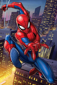 Collectible Shaped Tin Marvel Spider-Man 300pc Puzzle