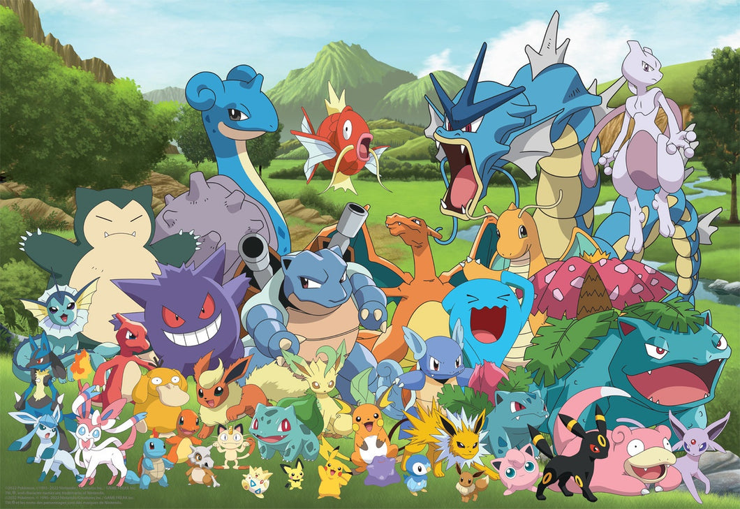 Pokemon Favorites Group 2000pc Puzzle