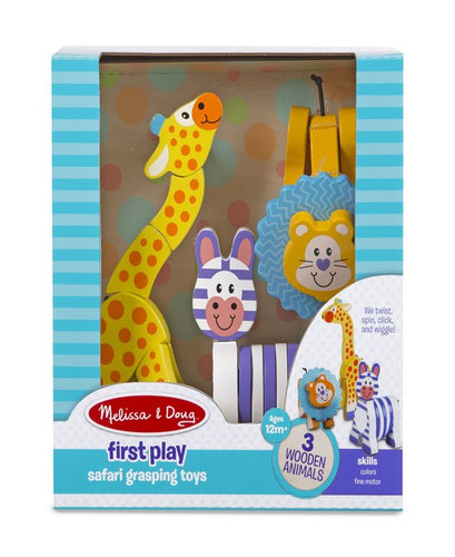 Melissa & Doug Safari Grasping Toys