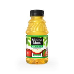 Minute Maid Apple Juice Bottles, 12oz
