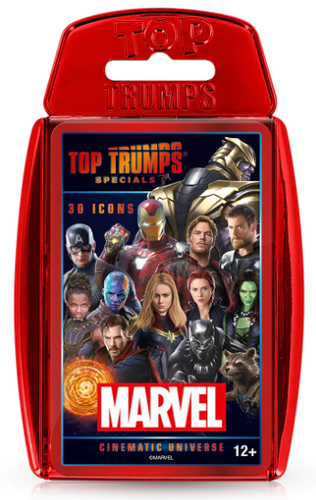 Marvel Cinematic Universe Top Trumps Special Card Game
